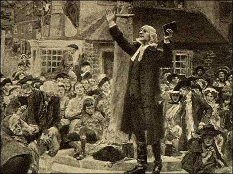 Methodist field preacher
