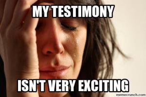testimony